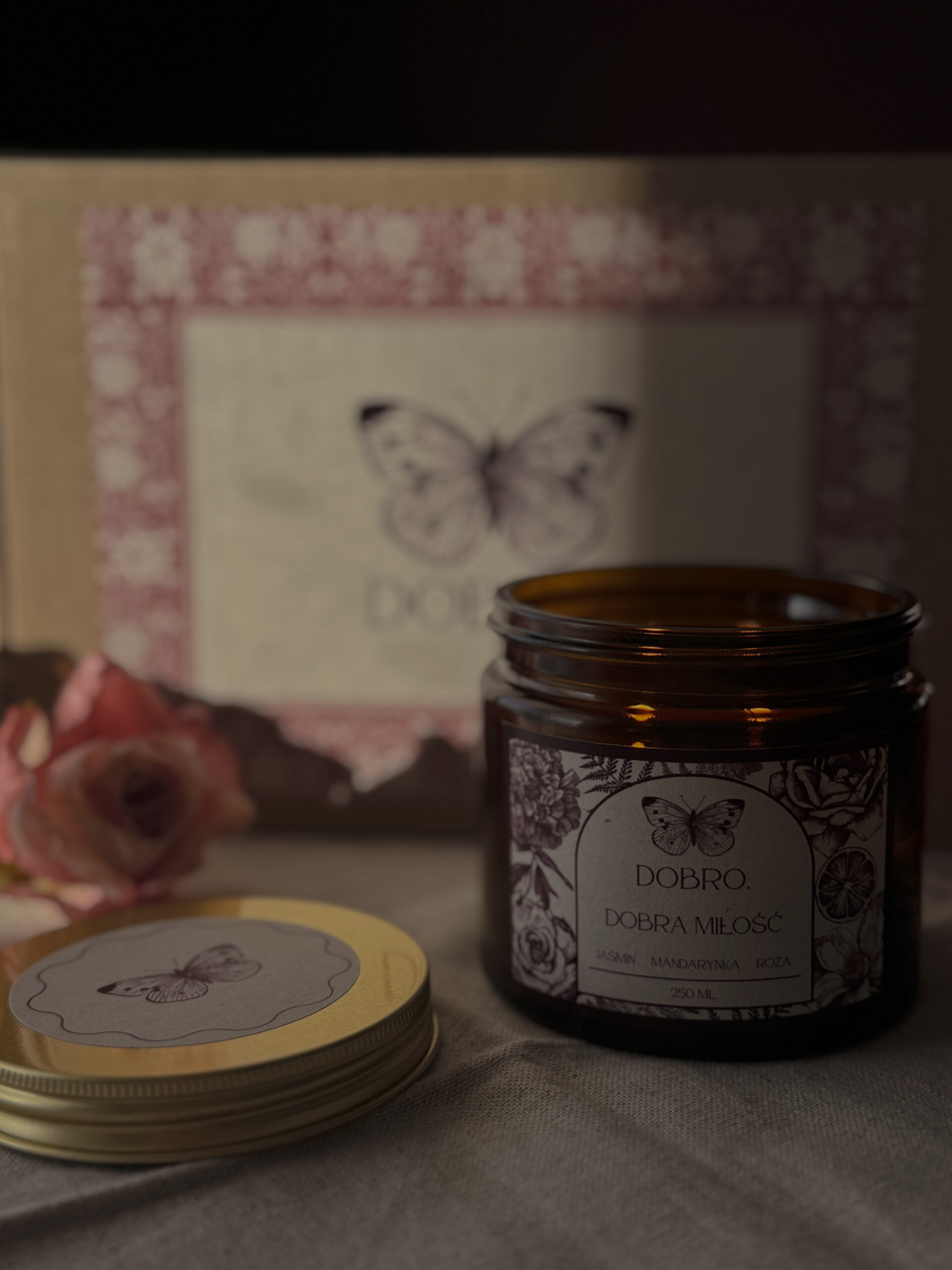Świeca Dobra Miłość 250 ml - obrazek 2