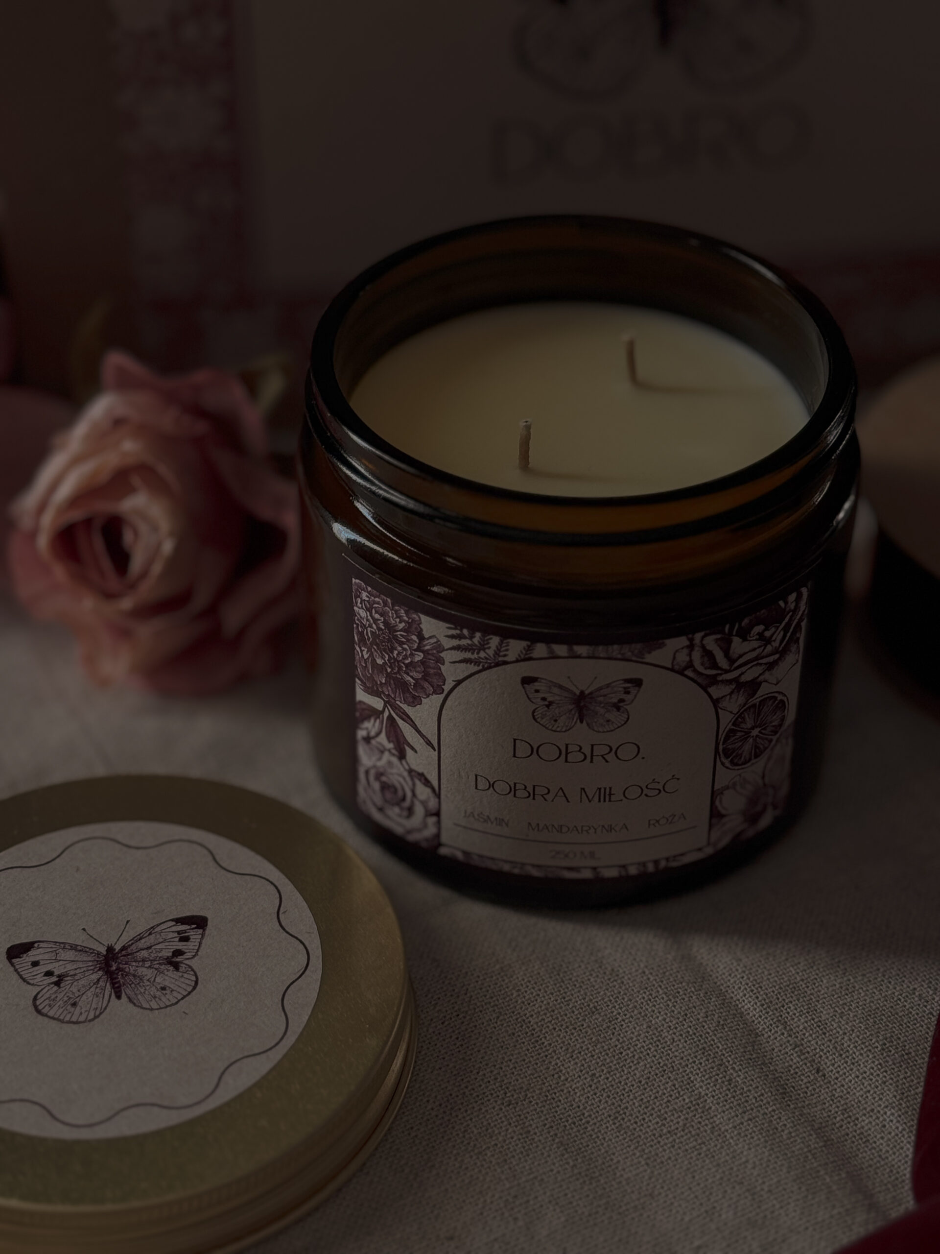 Świeca Dobra Miłość 250 ml - obrazek 4