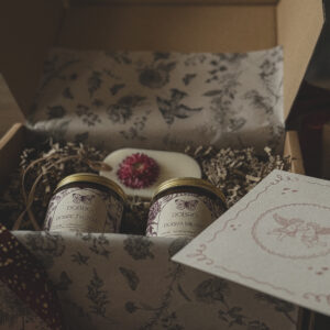 Zestaw prezentowy Rusałka pawik (Aglais io)