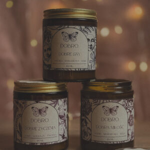 Zestaw 3 x świeca 180 ml