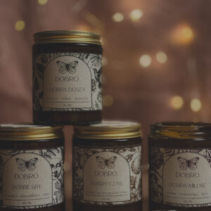 Zestaw 4 x świeca 180 ml